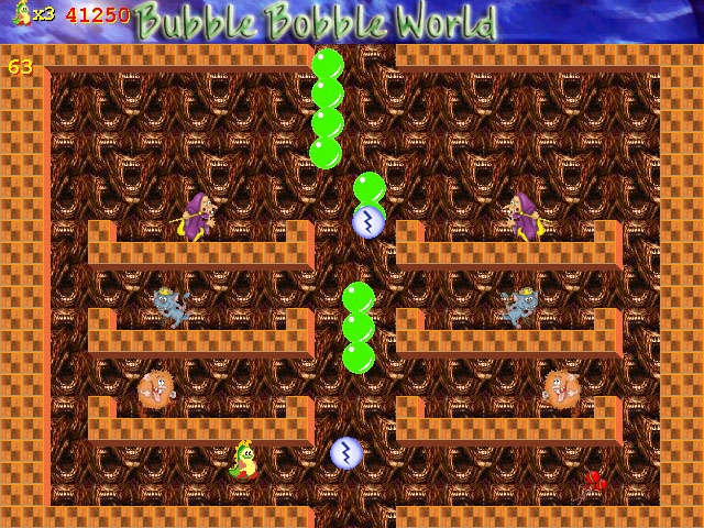 Скриншот из игры Bubble Bobble World под номером 4