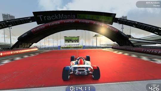 Скриншот из игры TrackMania Nations Forever под номером 10