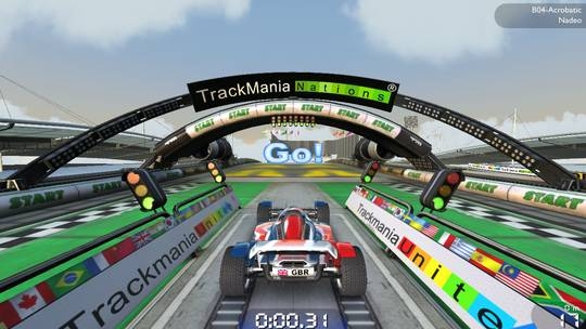 Скриншот из игры TrackMania Nations Forever под номером 11