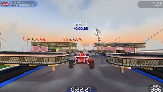Скриншот из игры TrackMania Nations Forever под номером 2