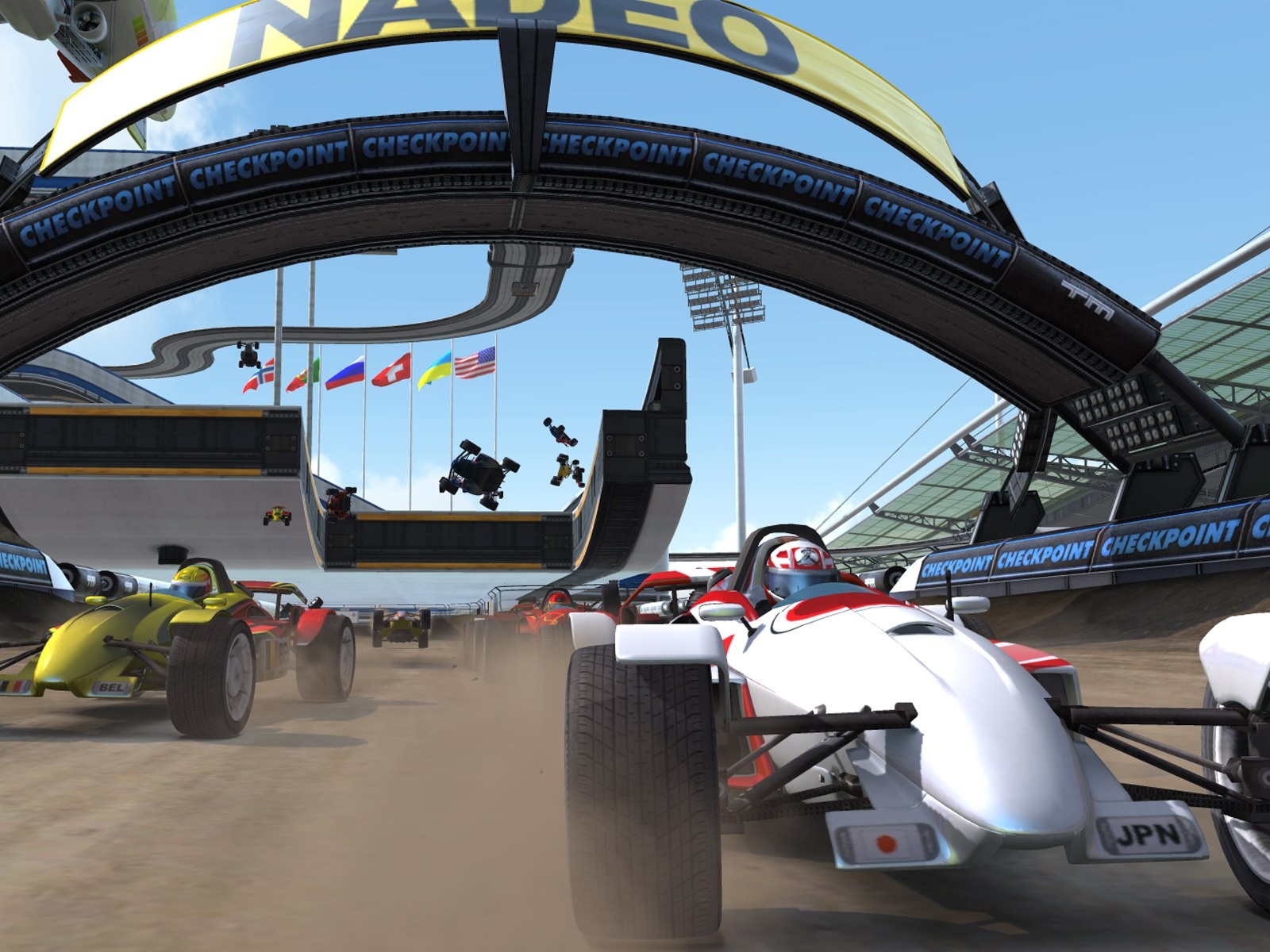 Скриншот из игры TrackMania Nations Forever под номером 30