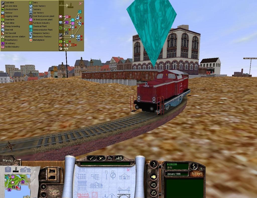 Скриншот из игры Trains & Trucks Tycoon под номером 5