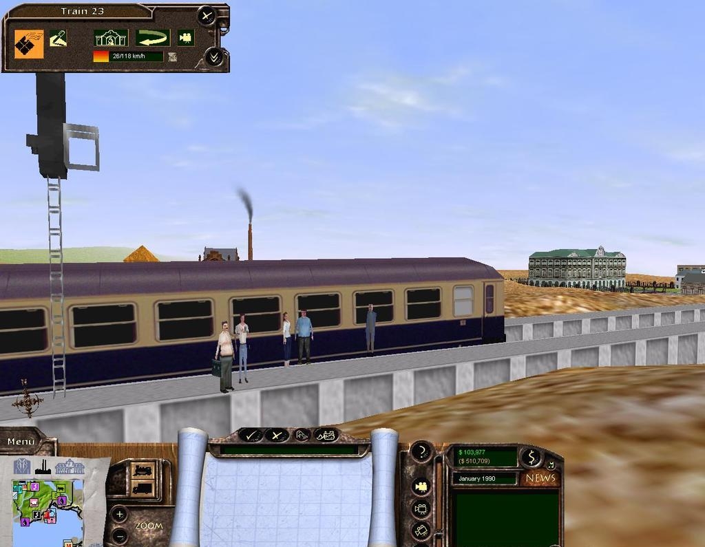 Скриншот из игры Trains & Trucks Tycoon под номером 7