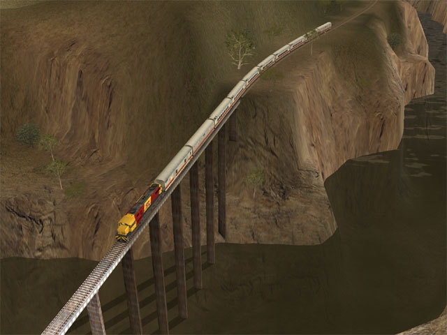Скриншот из игры Trainz Railroad Simulator 2004 под номером 8