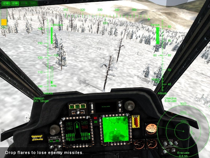 Скриншот из игры Apache Longbow Assault под номером 14