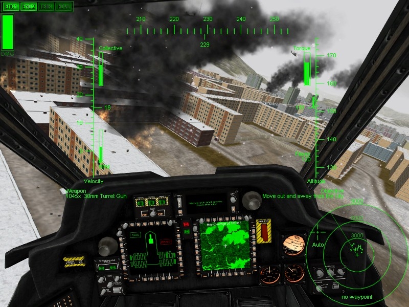 Скриншот из игры Apache Longbow Assault под номером 5