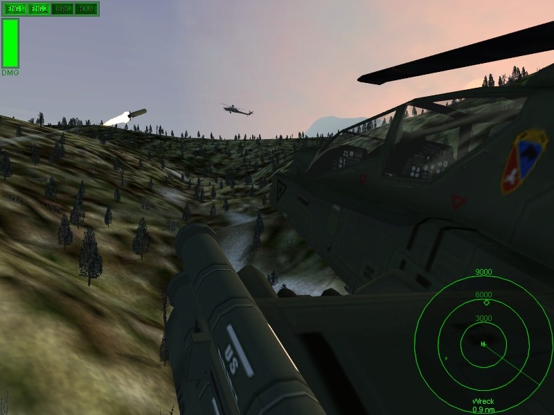 Скриншот из игры Apache Longbow Assault под номером 8