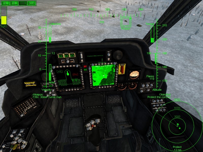 Скриншот из игры Apache Longbow Assault под номером 9