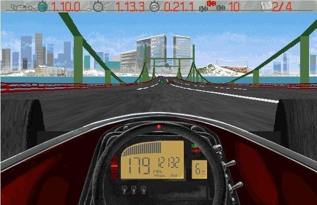 Скриншот из игры Al Unser, Jr. Arcade Racing под номером 11