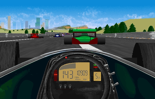 Скриншот из игры Al Unser, Jr. Arcade Racing под номером 13