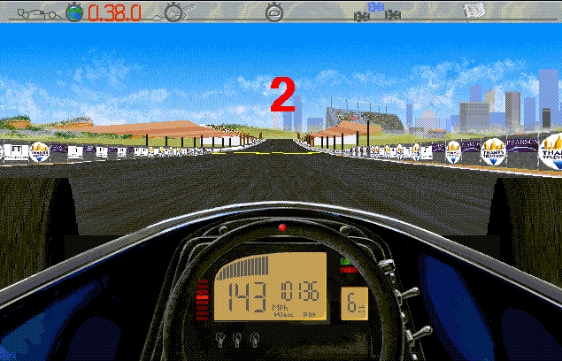 Скриншот из игры Al Unser, Jr. Arcade Racing под номером 19