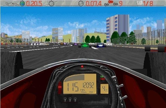 Скриншот из игры Al Unser, Jr. Arcade Racing под номером 2