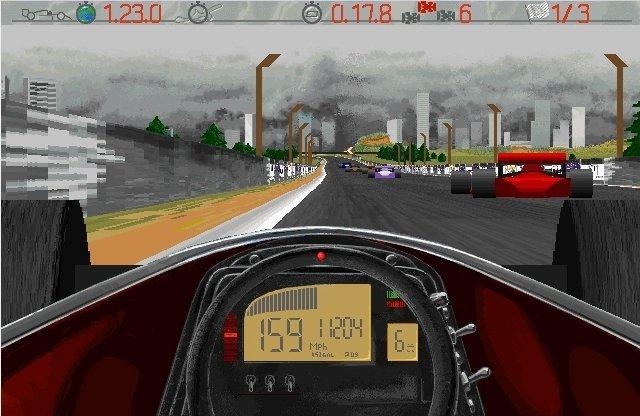 Скриншот из игры Al Unser, Jr. Arcade Racing под номером 5