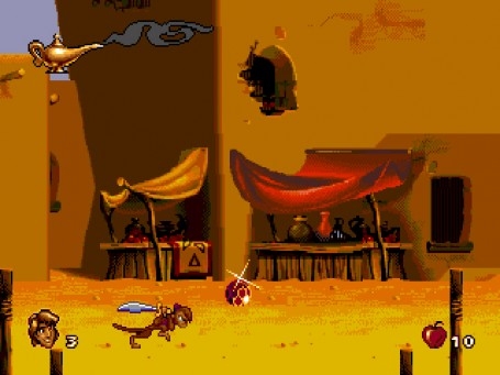 Скриншот из игры Aladdin под номером 3