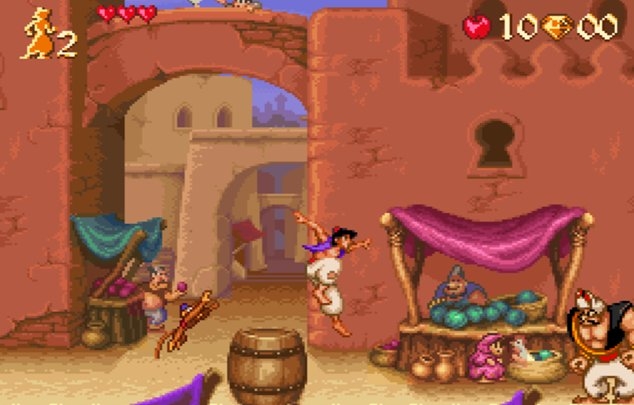 Скриншот из игры Aladdin под номером 5