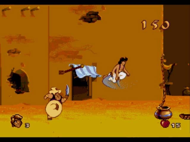 Скриншот из игры Aladdin под номером 7