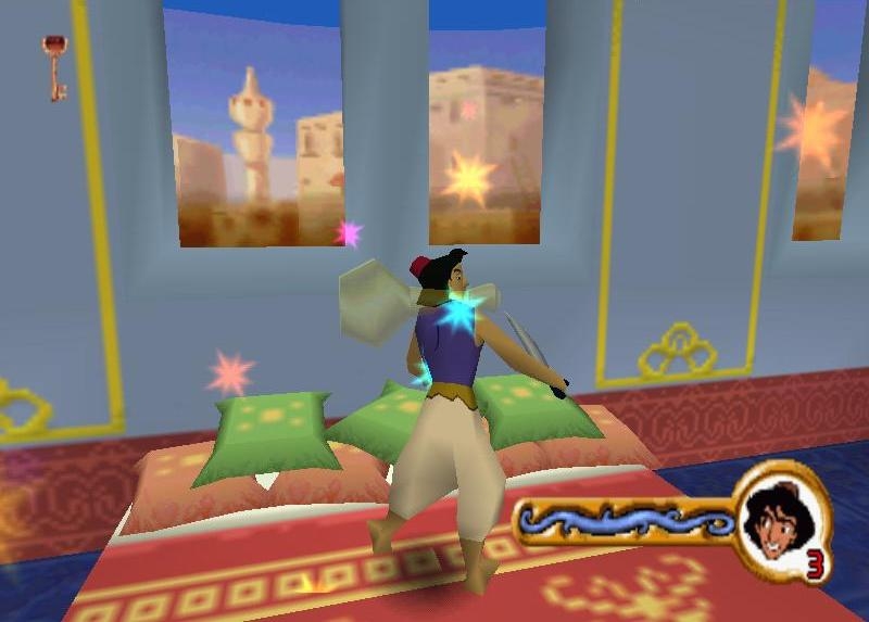 Скриншот из игры Aladdin: Nasira