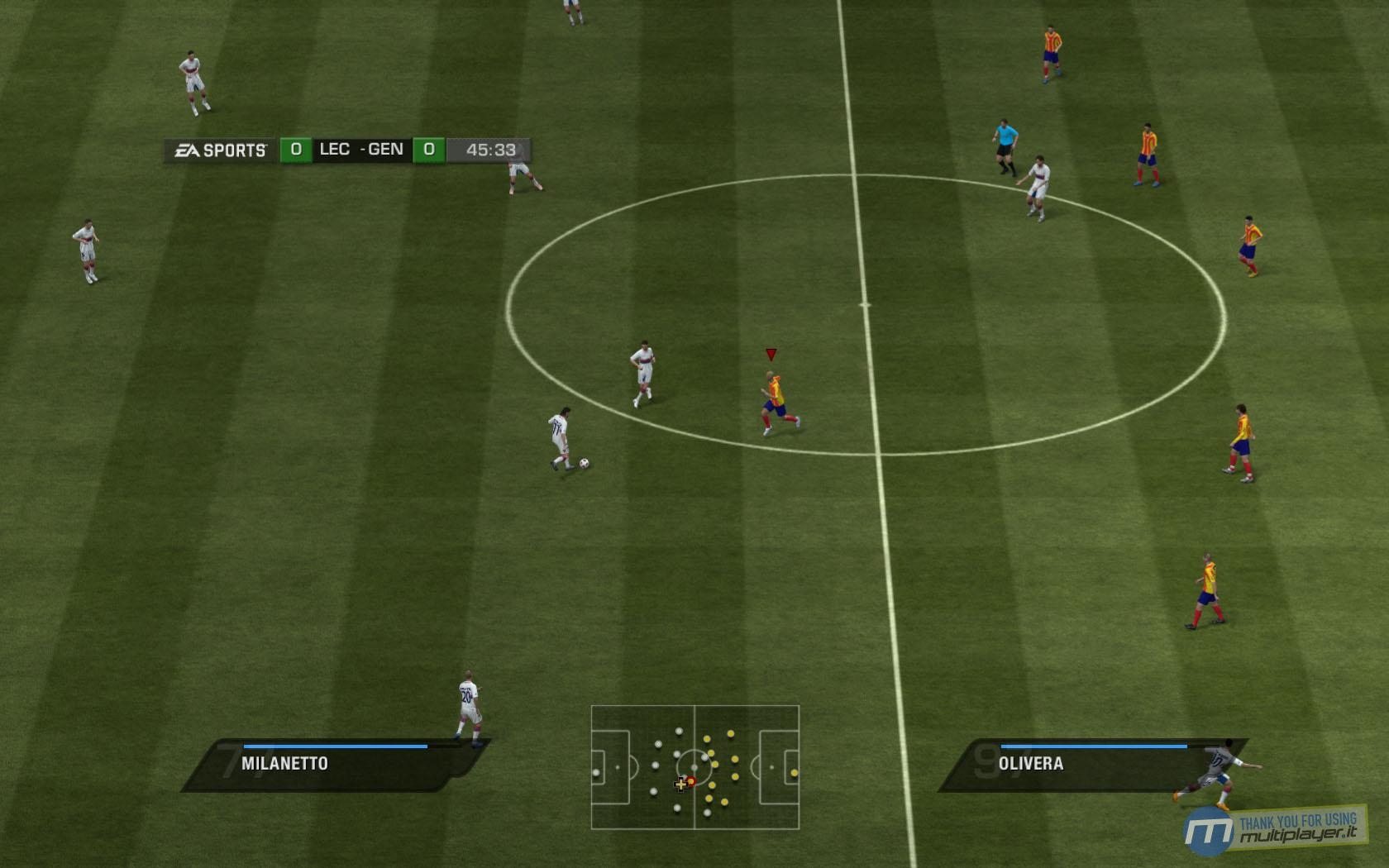 Скриншот из игры FIFA 11 под номером 2