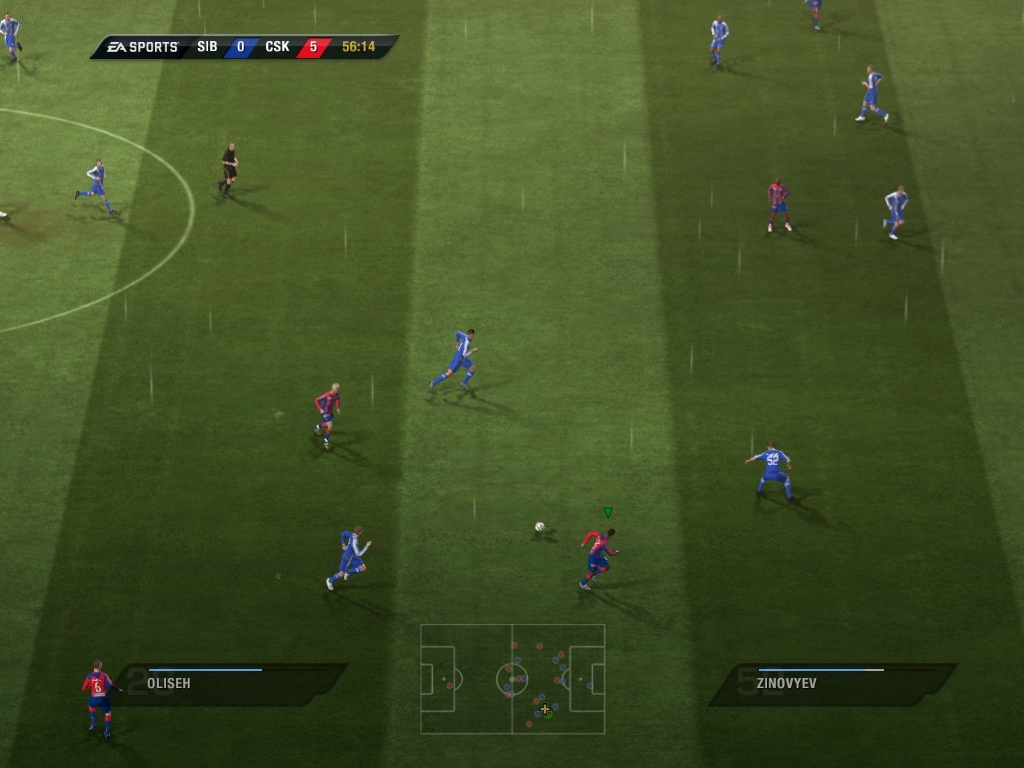 Скриншот из игры FIFA 11 под номером 43
