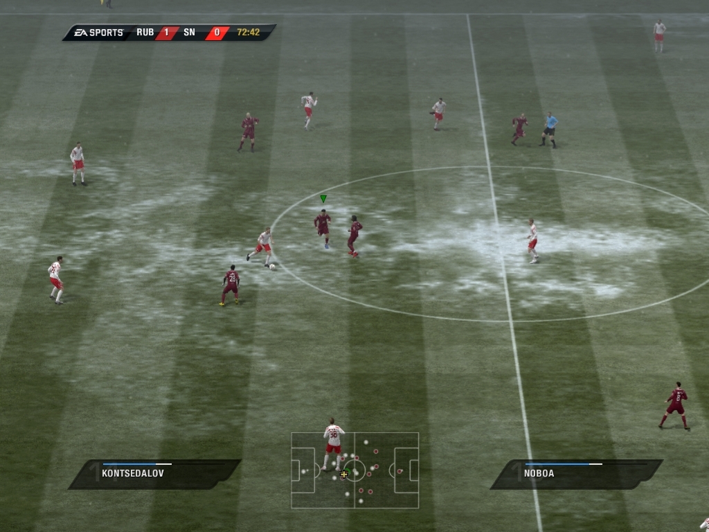 Скриншот из игры FIFA 11 под номером 76