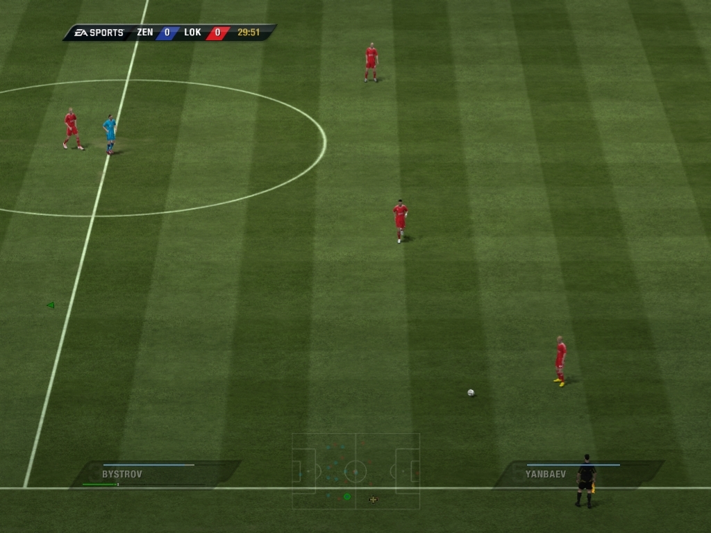 Скриншот из игры FIFA 11 под номером 90