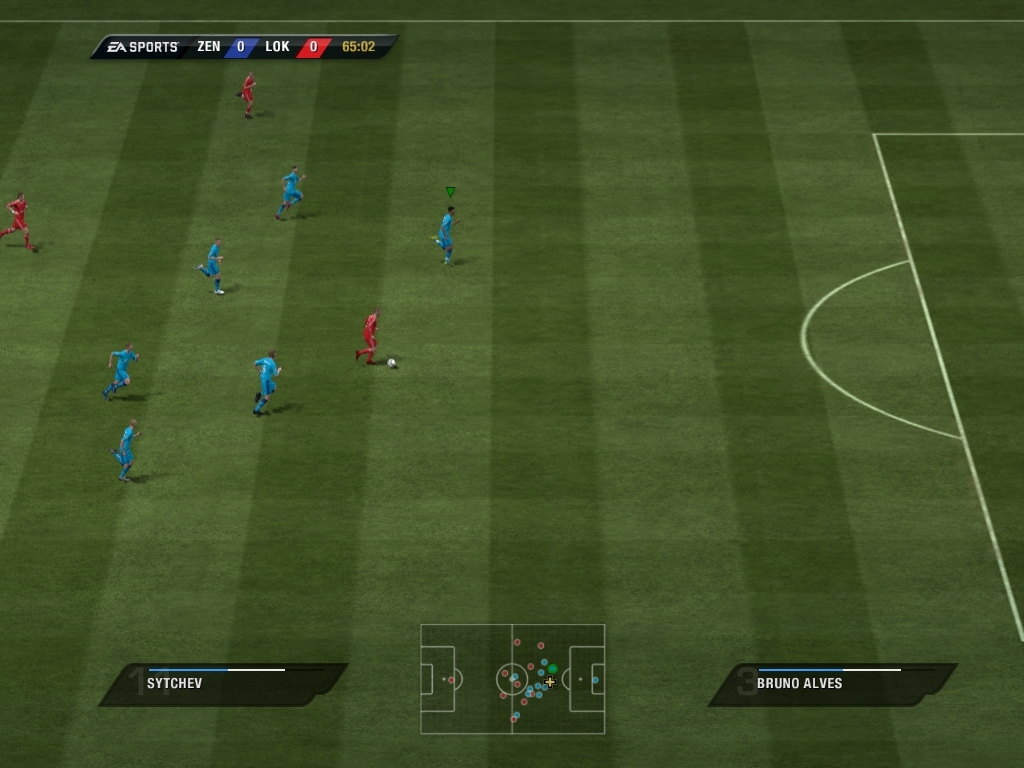 Скриншот из игры FIFA 11 под номером 91
