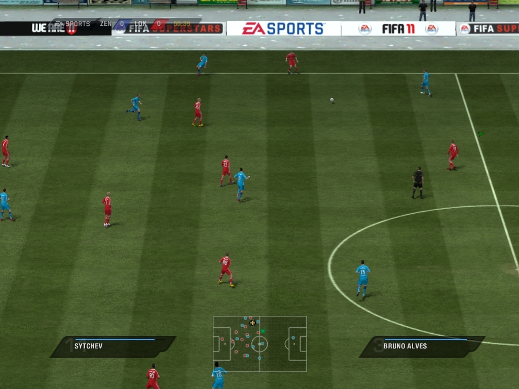 Скриншот из игры FIFA 11 под номером 95