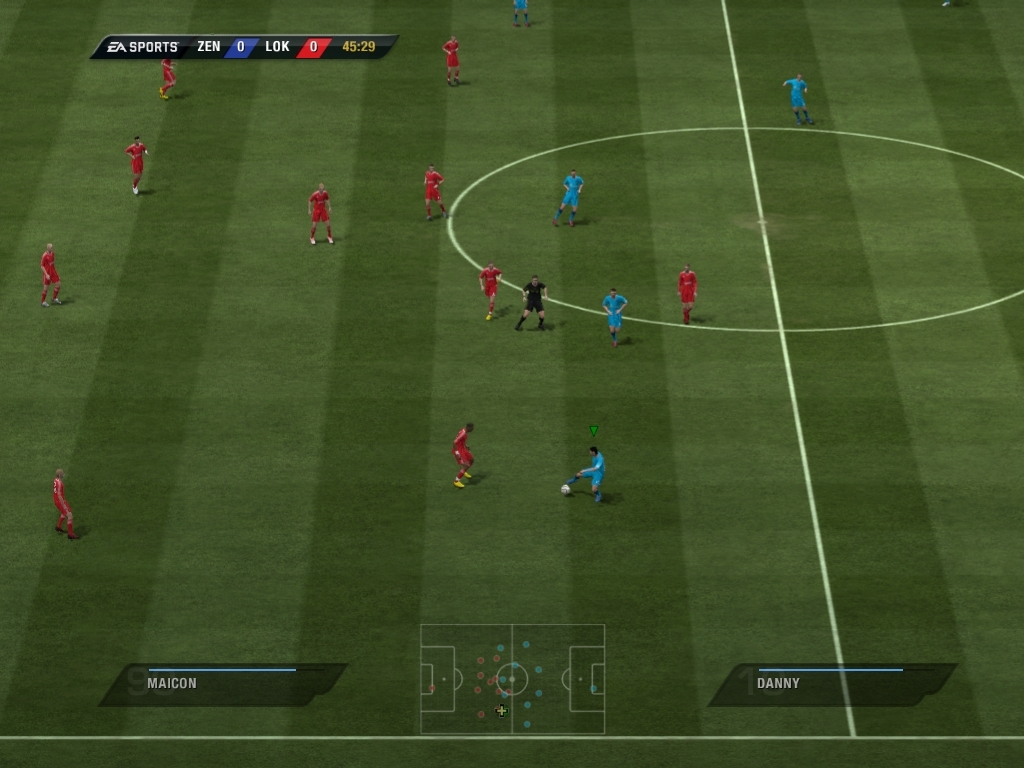 Скриншот из игры FIFA 11 под номером 96