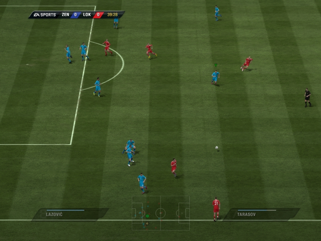 Скриншот из игры FIFA 11 под номером 99