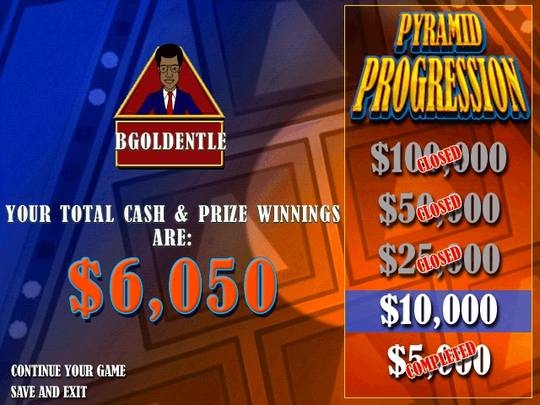 Скриншот из игры $100,000 Pyramid, The под номером 33