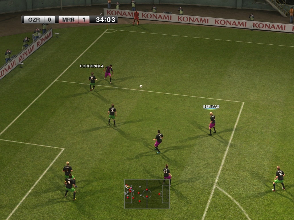 Скриншот из игры Pro Evolution Soccer 2011 под номером 131