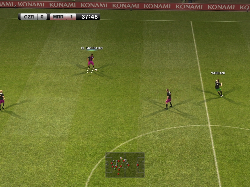 Скриншот из игры Pro Evolution Soccer 2011 под номером 132