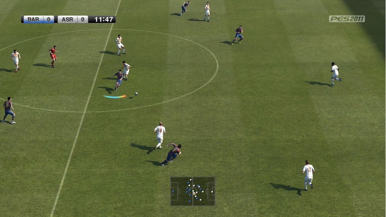 Скриншот из игры Pro Evolution Soccer 2011 под номером 2
