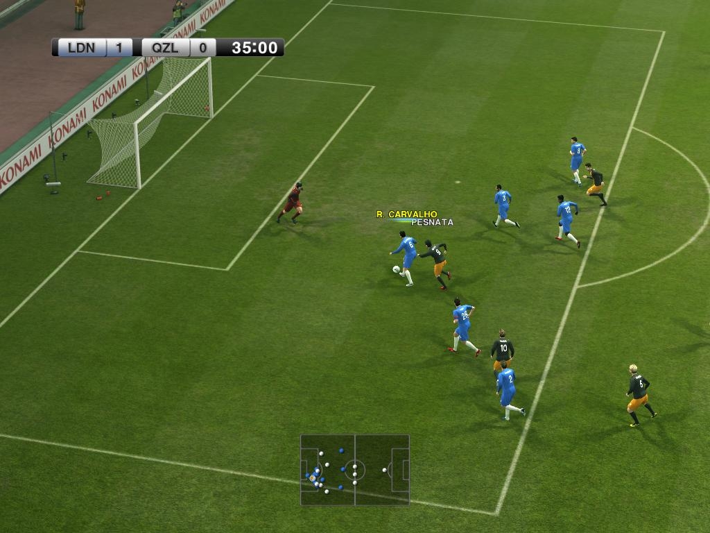 Скриншот из игры Pro Evolution Soccer 2011 под номером 28