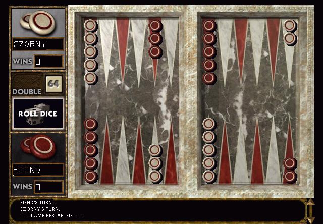 Скриншот из игры Backgammon под номером 2