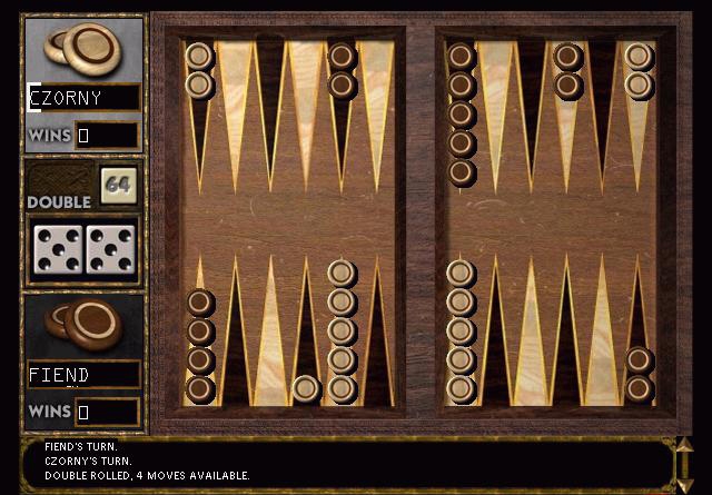 Скриншот из игры Backgammon под номером 5