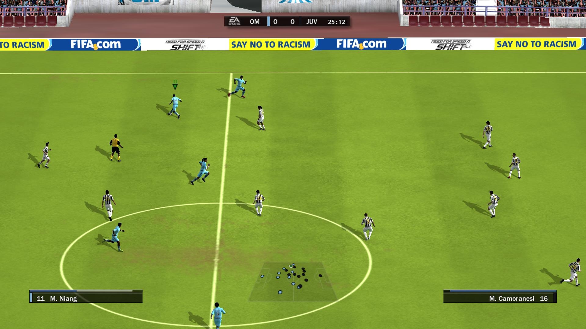 Скриншот из игры FIFA 10 под номером 105
