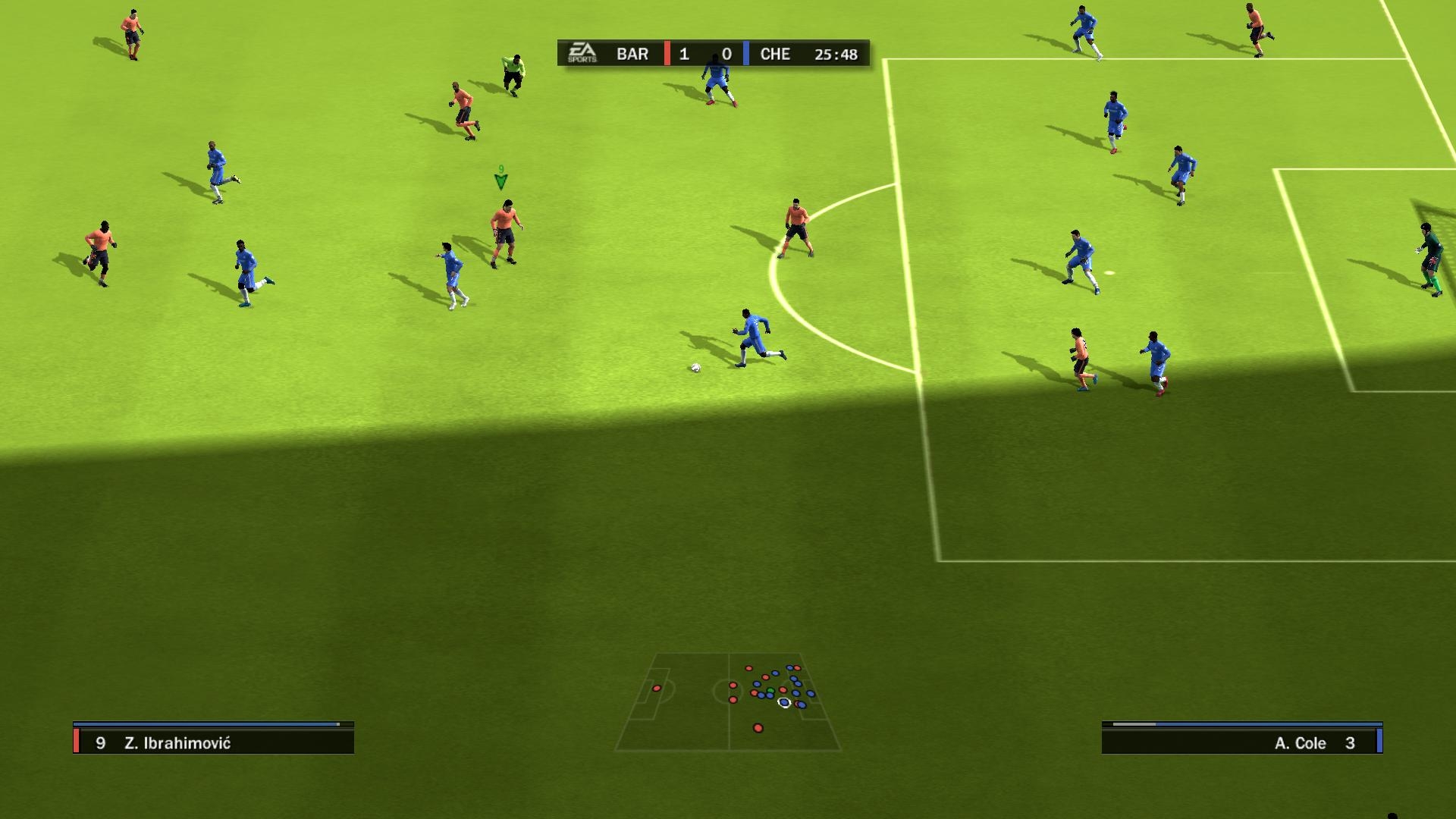 Скриншот из игры FIFA 10 под номером 50