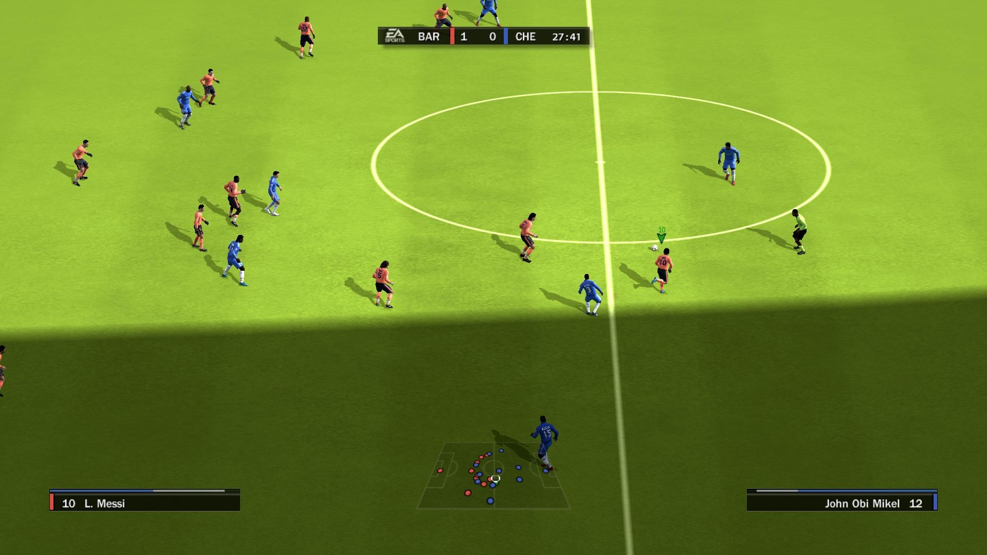 Скриншот из игры FIFA 10 под номером 51