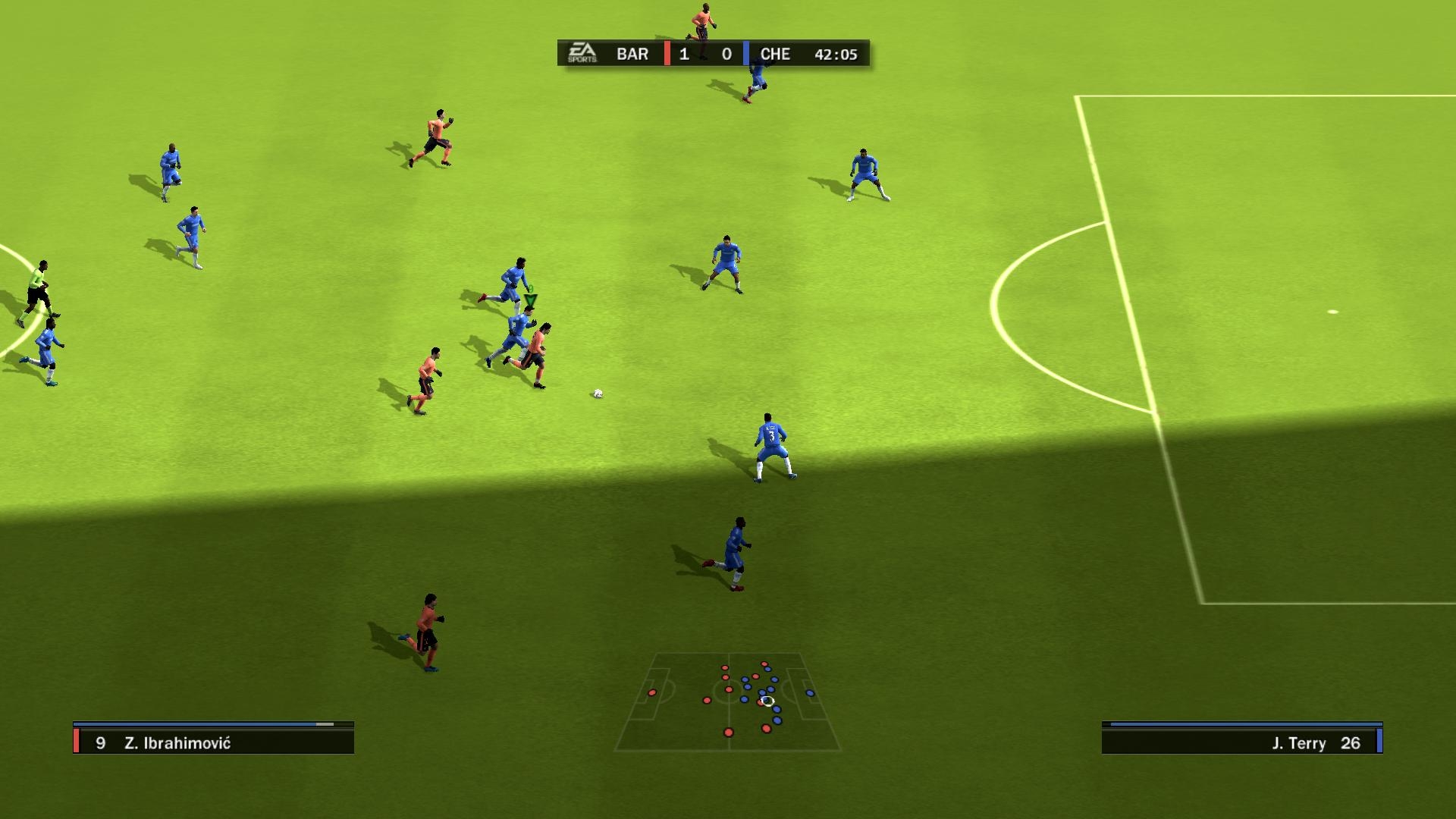 Скриншот из игры FIFA 10 под номером 58
