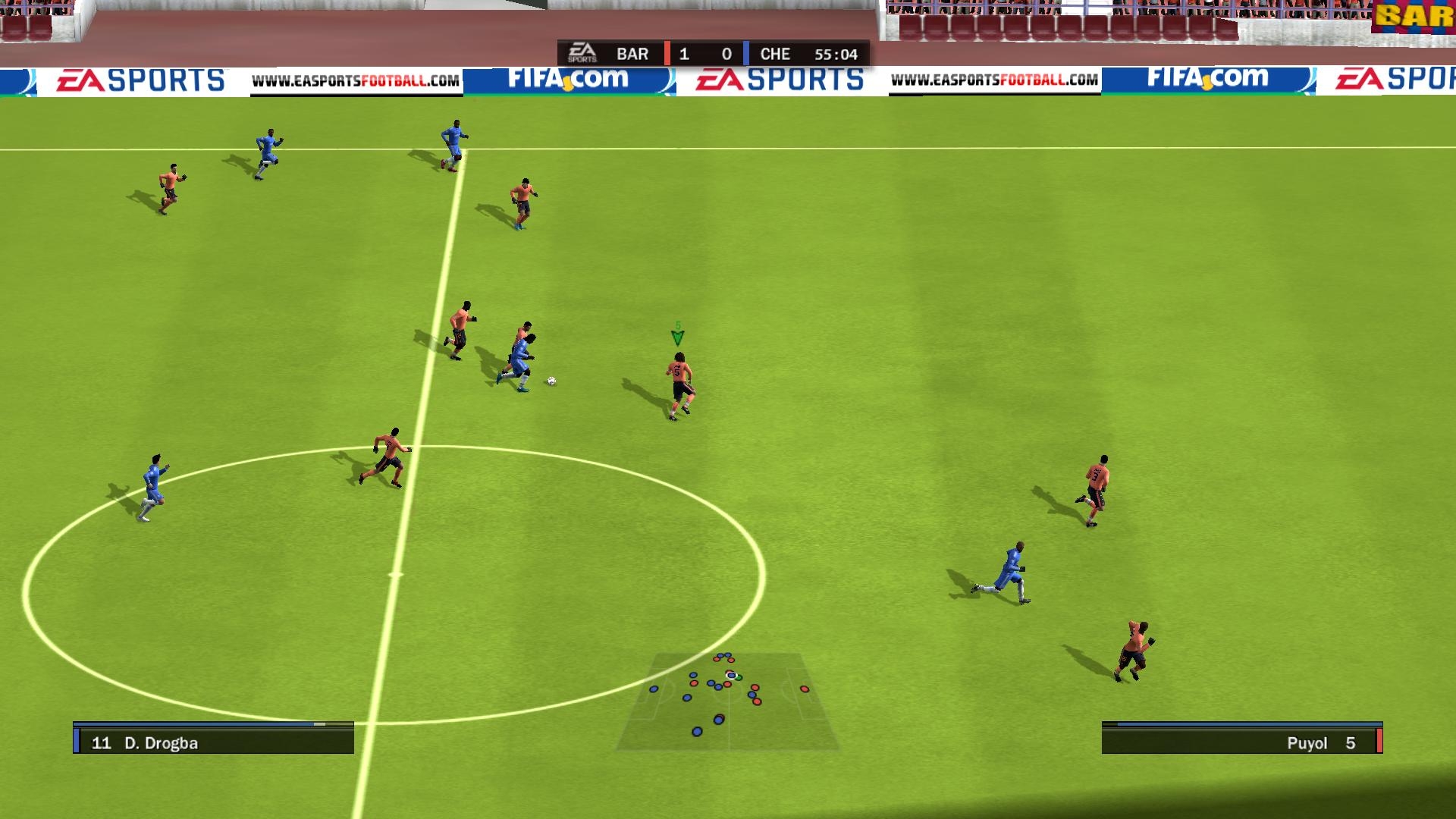 Скриншот из игры FIFA 10 под номером 68