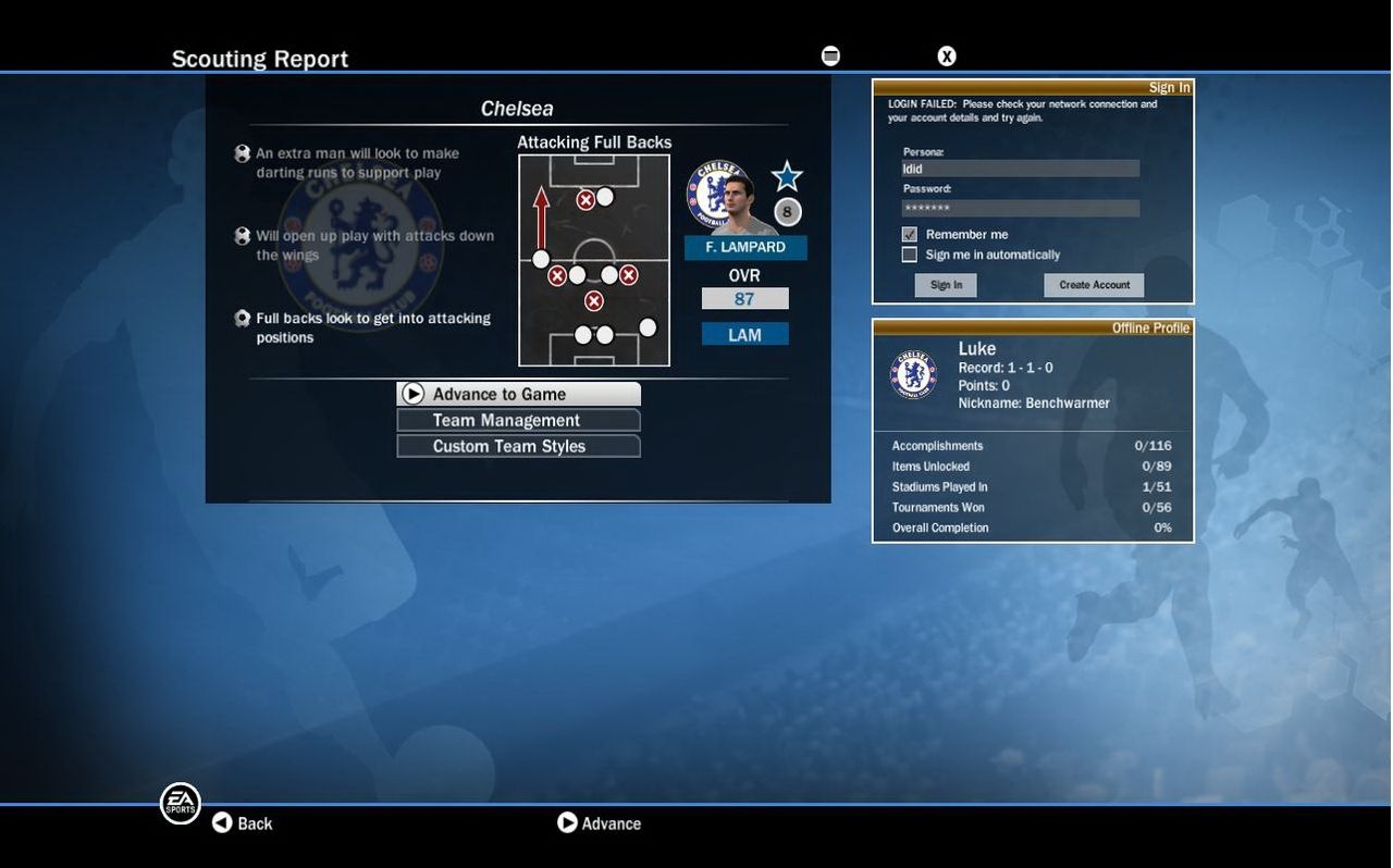 Скриншот из игры FIFA 10 под номером 7