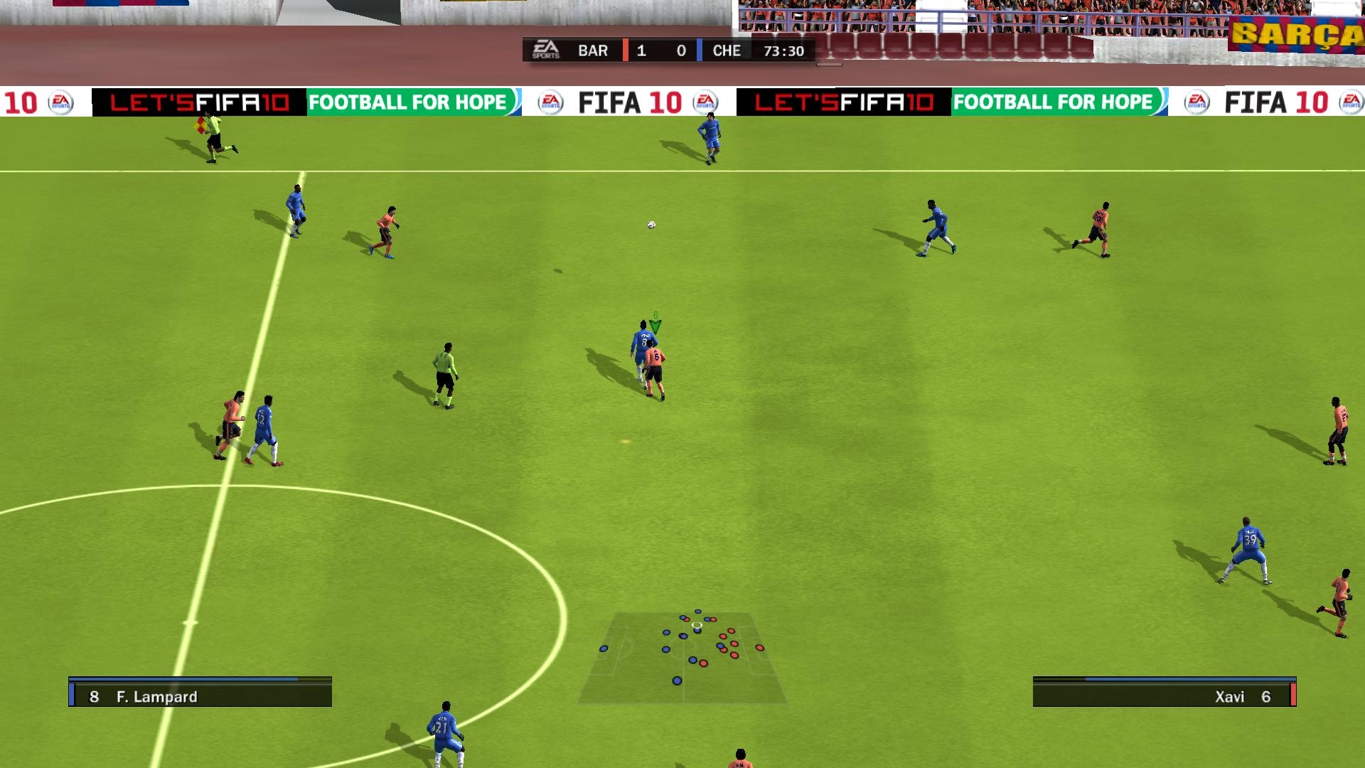 Скриншот из игры FIFA 10 под номером 76