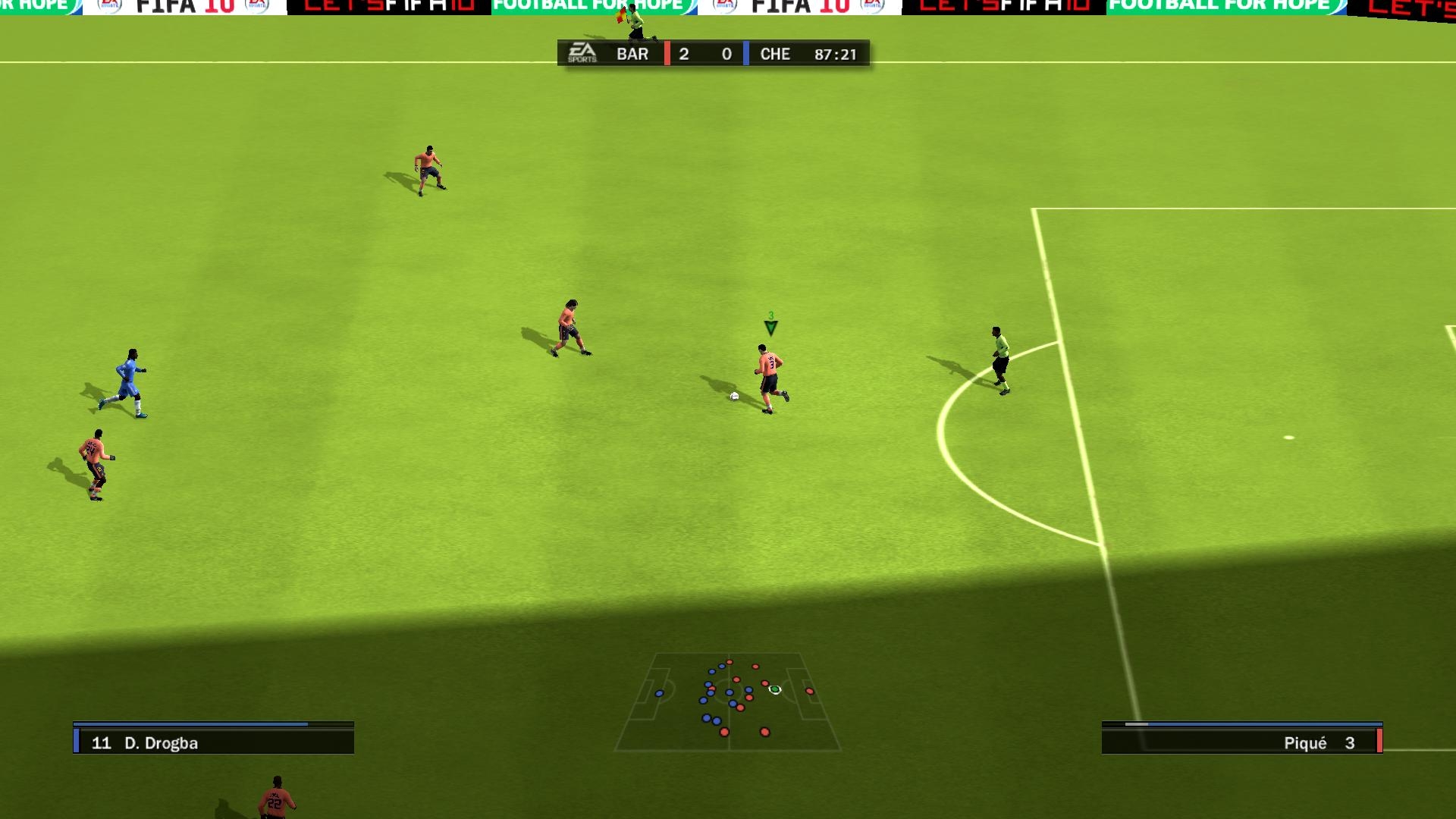 Скриншот из игры FIFA 10 под номером 83
