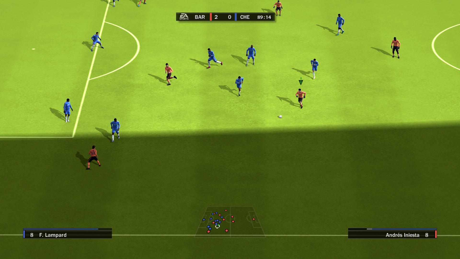 Скриншот из игры FIFA 10 под номером 84