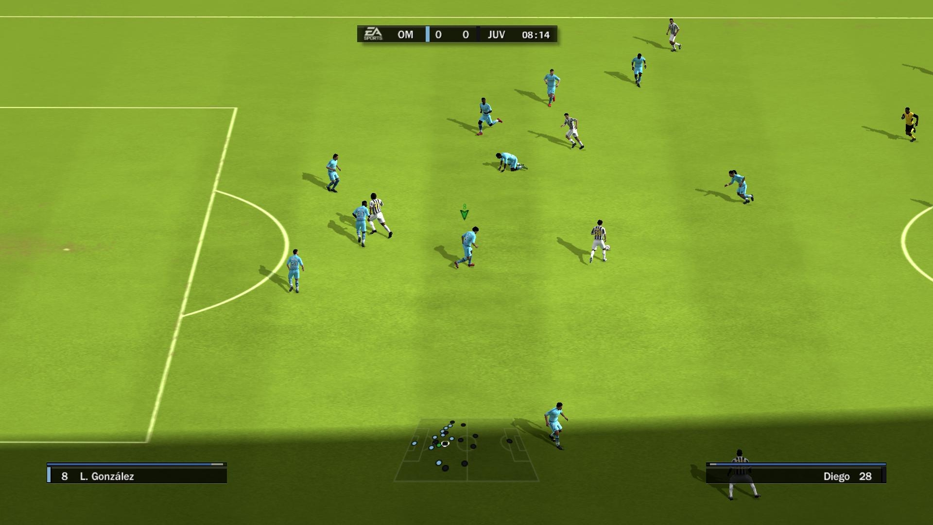 Скриншот из игры FIFA 10 под номером 91
