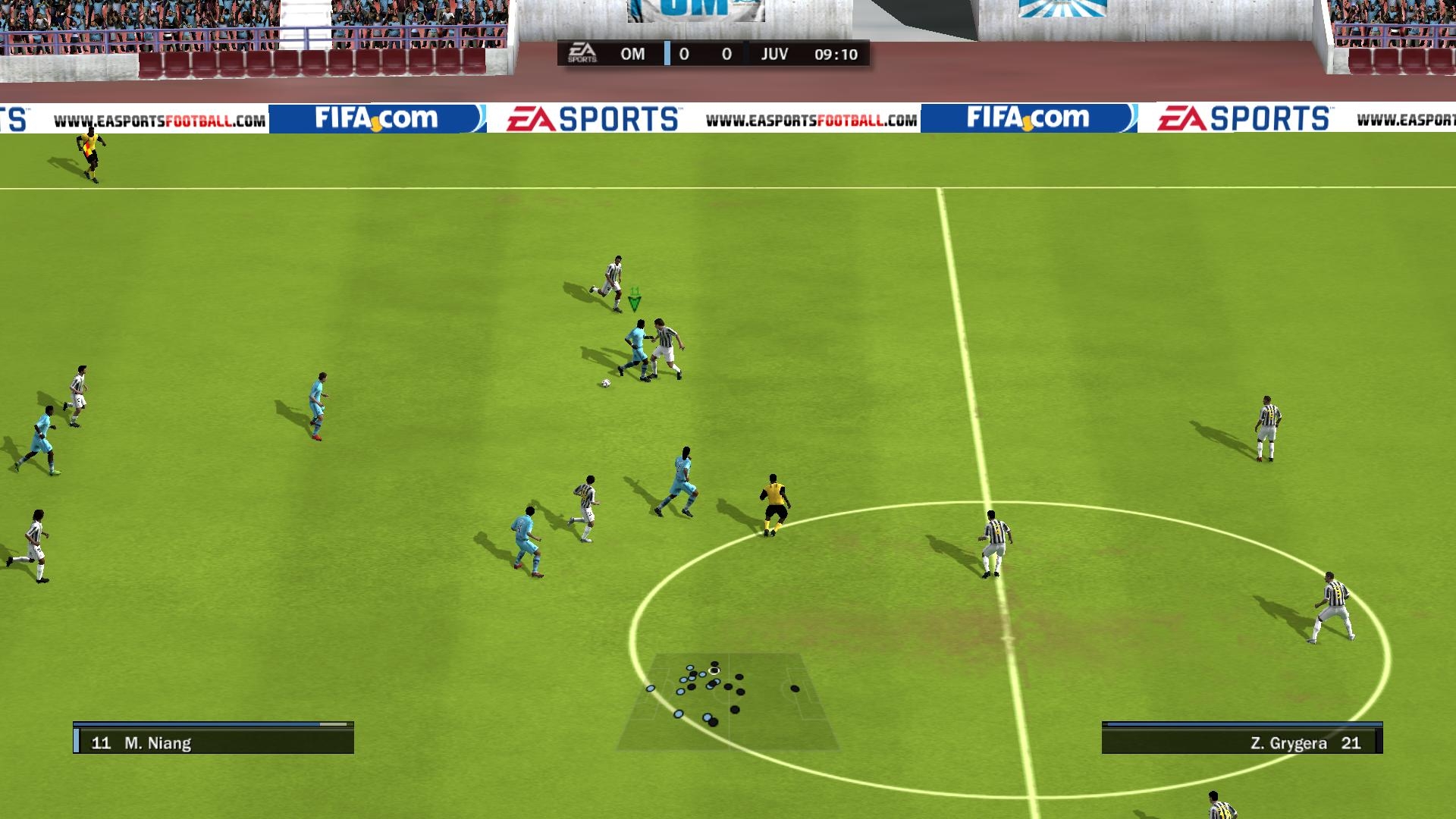 Скриншот из игры FIFA 10 под номером 92