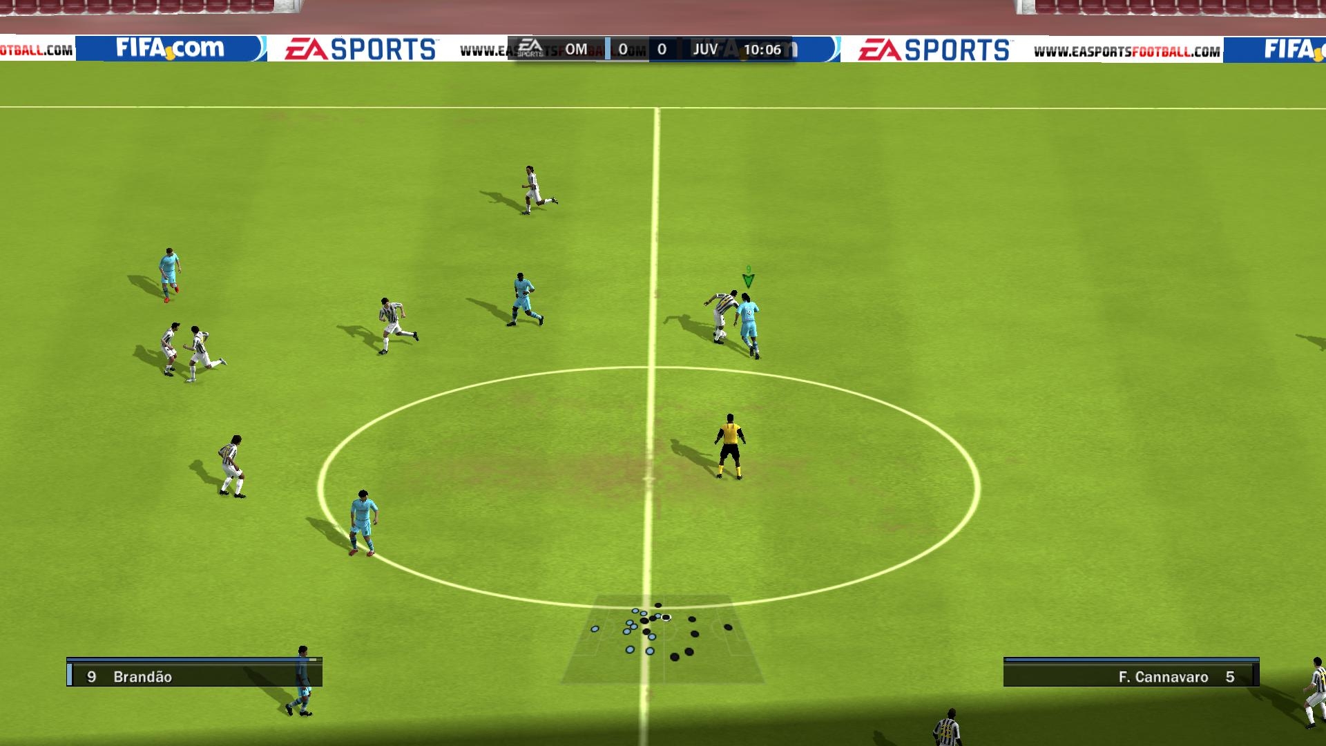 Скриншот из игры FIFA 10 под номером 93