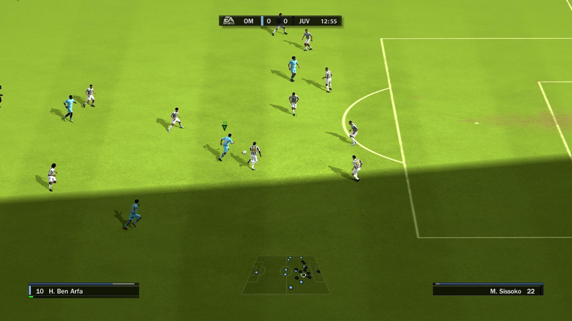Скриншот из игры FIFA 10 под номером 96