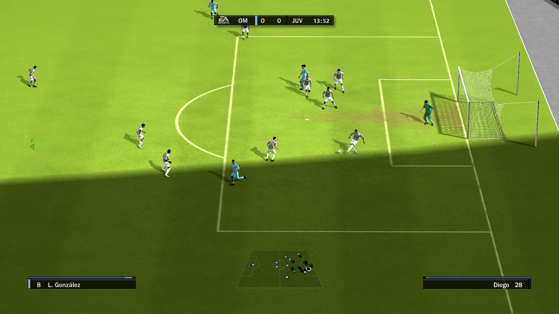 Скриншот из игры FIFA 10 под номером 97